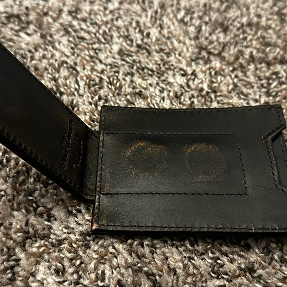Black and Gold Money Clip